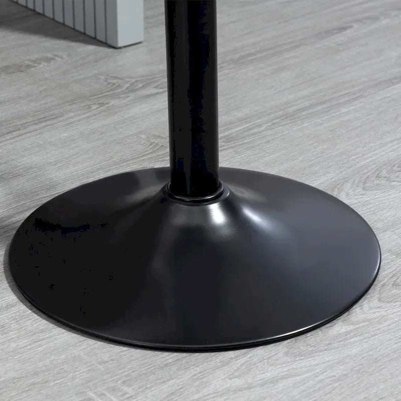 Adjustable Swivel Bar Stools Set of 2, Black/Grey/Red, Velvet Upholstered, Counter to Bar Height