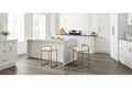 Crosley Harlowe 2Pc Counter Stool Set - 18.75d x 17.5W x 28h